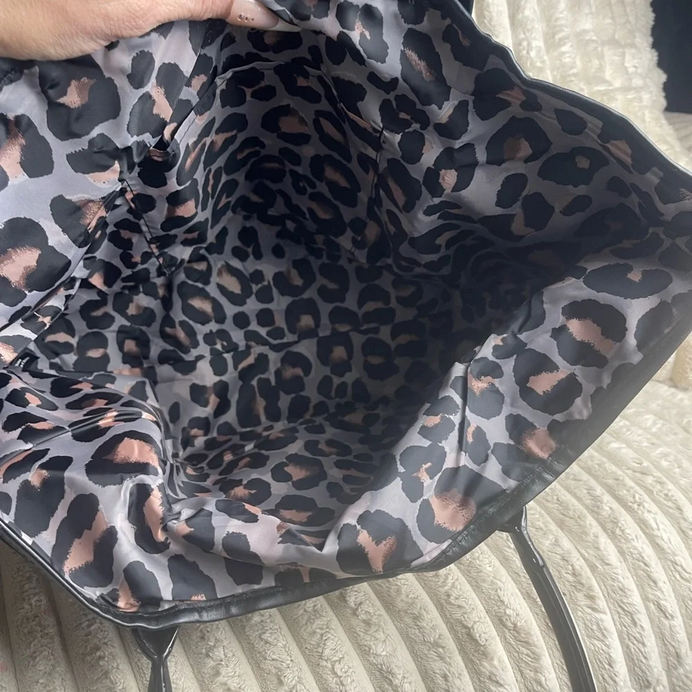 Victoria's Secret Black Tote with Gold Lettering - Picture 8 of 8